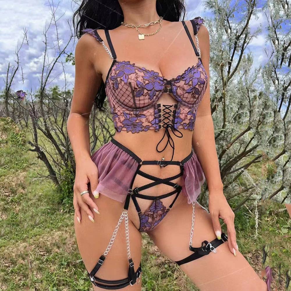 Violet Dreams - Lingerie Set